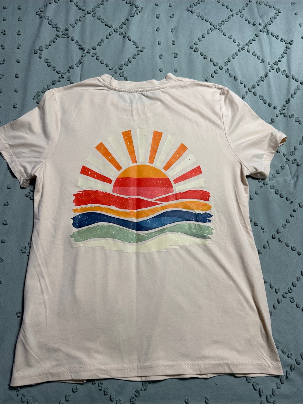 Women’s yellow Graphic Sunrise T-Shirt
